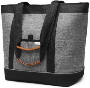 best insulated bag cooler Large Insulated Cooler Bag Gray with Thermal Foam ice cream insulated bag