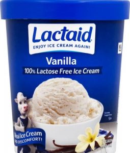 Lactaid ice cream
