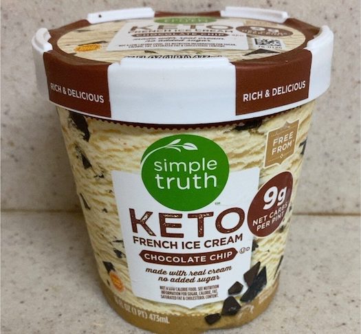 Simple Truth keto ice cream