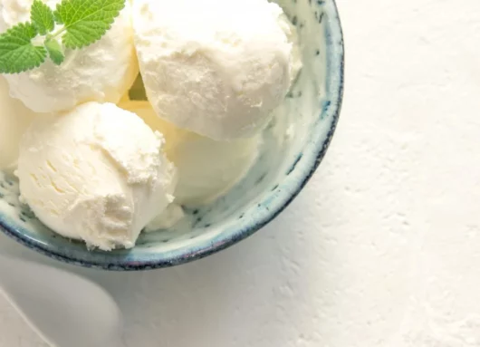 Homemade vanilla ice cream with Cuisinart ice cream maker recipes